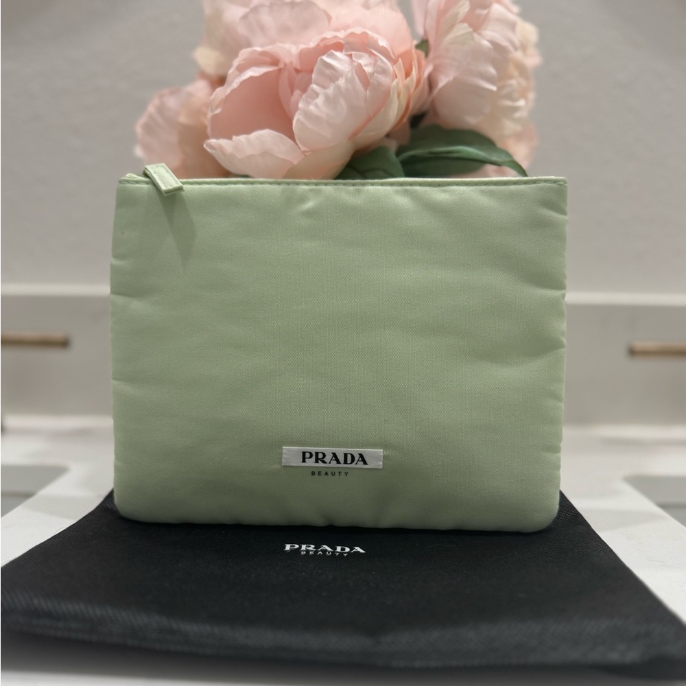 Prada Mint Green Beauty Pouch